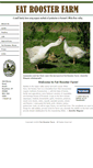 Mobile Screenshot of fatroosterfarm.com